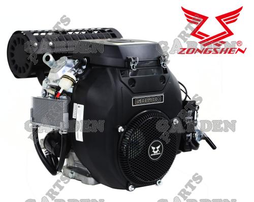 # MOTOR ZONGSHEN GB680 680cc 22 TWIN horisontaalne võll 25.4mm (ilma täiendavate allahindluste võimaluseta) 